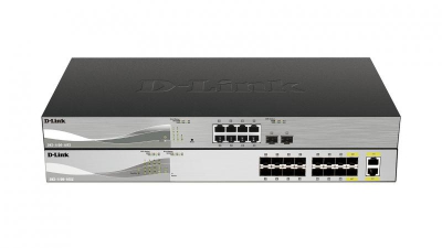 D-Link DXS-1100-16SC netwerk-switch Managed 10G Ethernet (100/1000/10000) Zwart