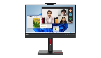 Lenovo ThinkCentre Tiny-In-One 24 LED display 60,5 cm (23.8\") 1920 x 1080 Pixels Full HD Touchscreen Zwart