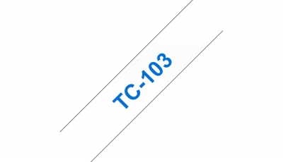 SUP :TC-103 12mm blue on transparant