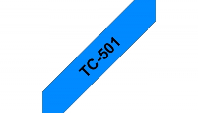 SUP :TC-501 12mm black on blue