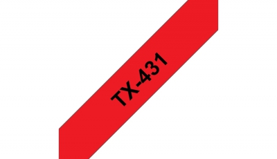 SUP :TX-431 12mm black on red