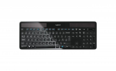 Logitech K750 toetsenbord RF Draadloos QWERTZ Zwitsers Zwart