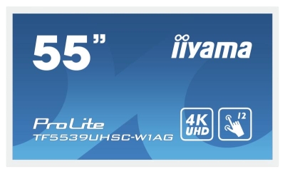 iiyama ProLite TF5539UHSC-W1AG computer monitor 139,7 cm (55\") 3840 x 2160 Pixels 4K Ultra HD LED Touchscreen Multi-gebruiker Wi