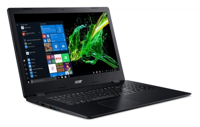 Acer Aspire 3 Pro A317-51G-77UA Notebook Zwart 43,9 cm (17.3\") 1920 x 1080 Pixels Intel® 10de generatie Core™ i7 12 GB DDR4-SDRA