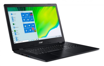 Acer Aspire 3 A317-52-70N6 Notebook Zwart 43,9 cm (17.3\") 1920 x 1080 Pixels Intel® 10de generatie Core™ i7 8 GB DDR4-SDRAM 512 