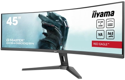 iiyama G-MASTER RED EAGLE CURVED computer monitor 114,3 cm (45\") 5120 x 1440 Pixels Dual QHD LED Zwart