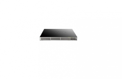 44-port GE PoE 370W Layer 3 Stackable