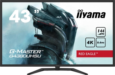 iiyama G-MASTER G4380UHSU-B1 computer monitor 108 cm (42.5\") 3840 x 2160 Pixels 4K Ultra HD LED Zwart