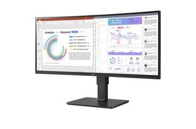 LG 34BQ77QC-B computer monitor 86,4 cm (34\") 3440 x 1440 Pixels Wide Quad HD Zwart