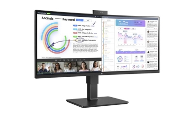 LG 34BQ77QC-B computer monitor 86,4 cm (34\") 3440 x 1440 Pixels Wide Quad HD Zwart