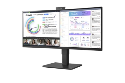 LG 34BQ77QC-B computer monitor 86,4 cm (34\") 3440 x 1440 Pixels Wide Quad HD Zwart