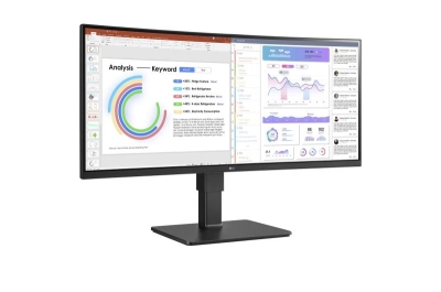 LG 34BQ77QC-B computer monitor 86,4 cm (34\") 3440 x 1440 Pixels Wide Quad HD Zwart