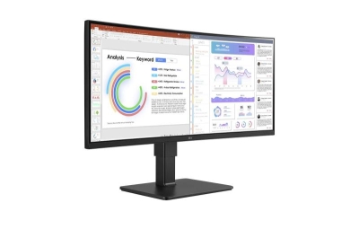 LG 34BQ77QC-B computer monitor 86,4 cm (34\") 3440 x 1440 Pixels Wide Quad HD Zwart