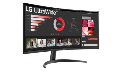 LG 34WR50QC-B.AEU computer monitor 86,4 cm (34\") 3440 x 1440 Pixels UltraWide Quad HD LCD Zwart