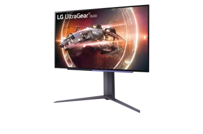 LG 27GS95QE-B computer monitor 67,3 cm (26.5\") 2560 x 1440 Pixels Quad HD OLED Zwart