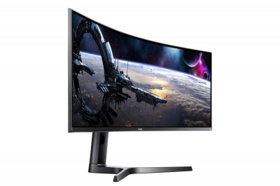 Samsung CJ890 C43J890DKU 110,2 cm (43.4\") 3840 x 1200 Pixels LED Blauw, Grijs