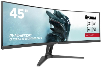 iiyama G-MASTER RED EAGLE CURVED computer monitor 114,3 cm (45\") 5120 x 1440 Pixels Dual QHD LED Zwart