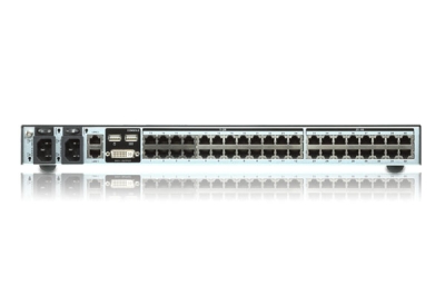 ATEN 1 lokale/4 externe toegangen, 40-poorten Cat 5 KVM over IP-switch met virtuele media (1920 x 1200)