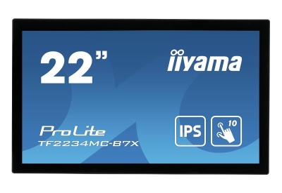 iiyama ProLite TF2234MC-B7X touch screen-monitor 54,6 cm (21.5\") 1920 x 1080 Pixels Multi-touch Multi-gebruiker Zwart