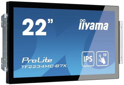 iiyama ProLite TF2234MC-B7X touch screen-monitor 54,6 cm (21.5\") 1920 x 1080 Pixels Multi-touch Multi-gebruiker Zwart