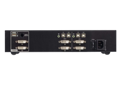 ATEN USB DVI veilige KVM-schakelaar met 2 poorten en dubbel display, met CAC (conform PSD PP v4.0)