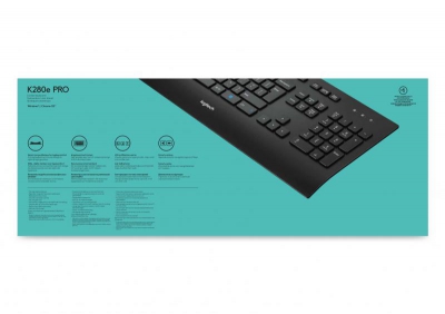 K280e Corded Keyboard US Int l layout