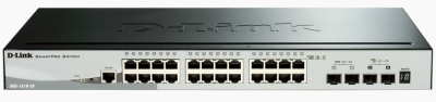 D-Link DGS-1510 Managed L3 Gigabit Ethernet (10/100/1000) Zwart